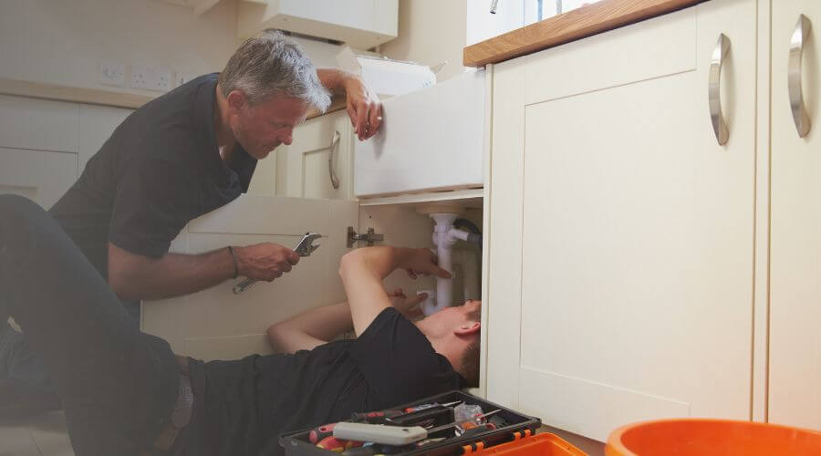 Professional burst pipe repair services in Penn, ND